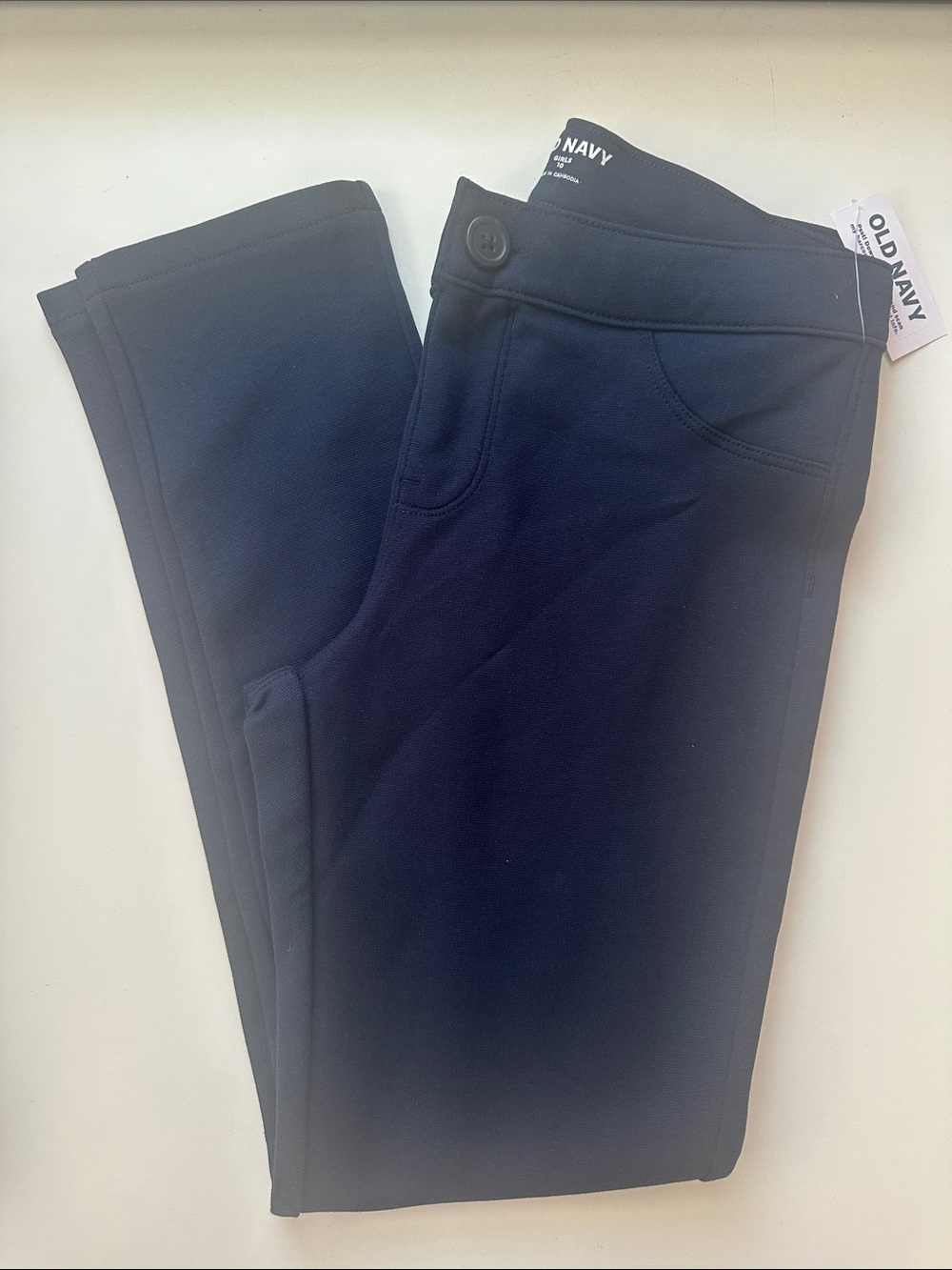 Old Navy Girls Navy Uniform Pants